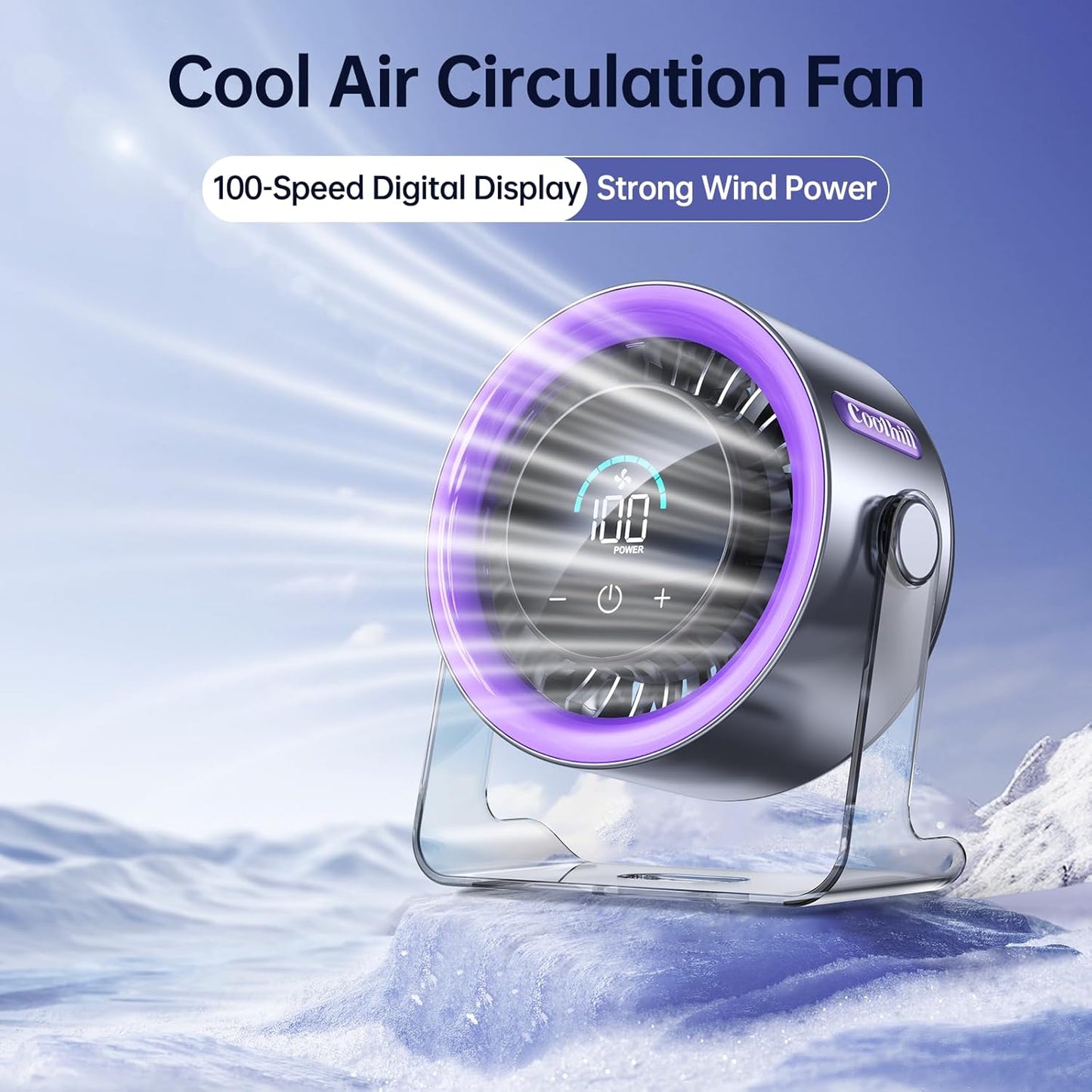 Portable Desktop Turbo Fan